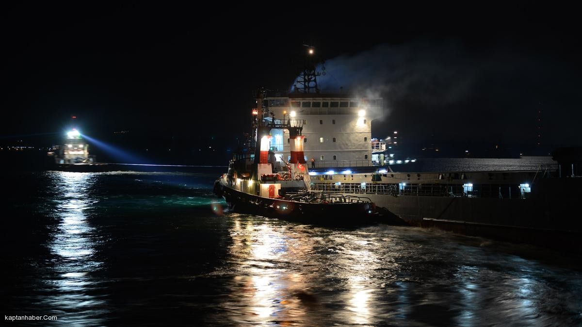 "M/V İbrahim Konan" gemisinin  kurtarılma çalışmaları sürüyor